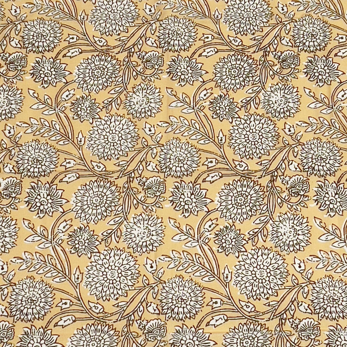 Mantel flower print crudo 150x250cm