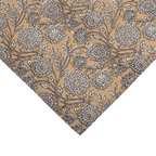 Mantel flower print crudo 150x250cm