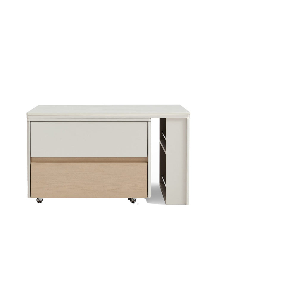 Mesa centro extensible Lina gris