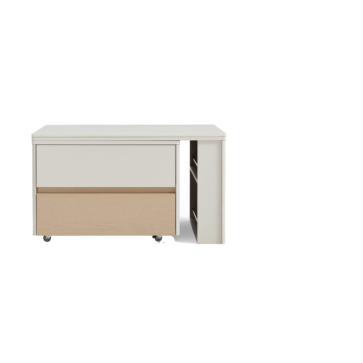 Mesa centro extensible Lina gris