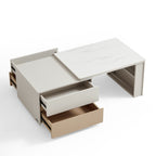 Mesa centro extensible Lina gris