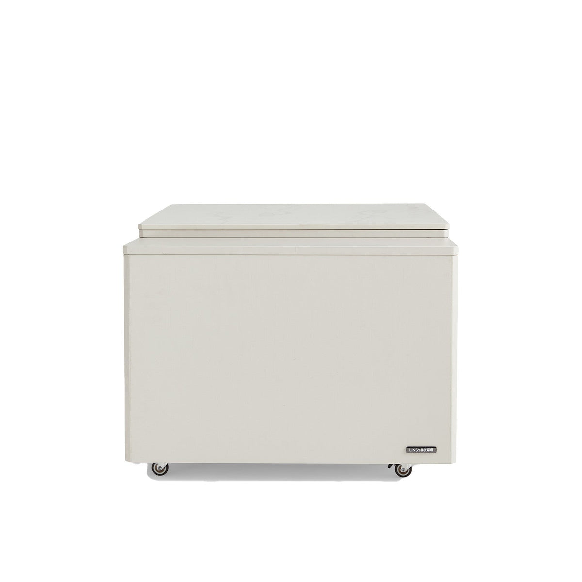 Mesa centro extensible Lina gris