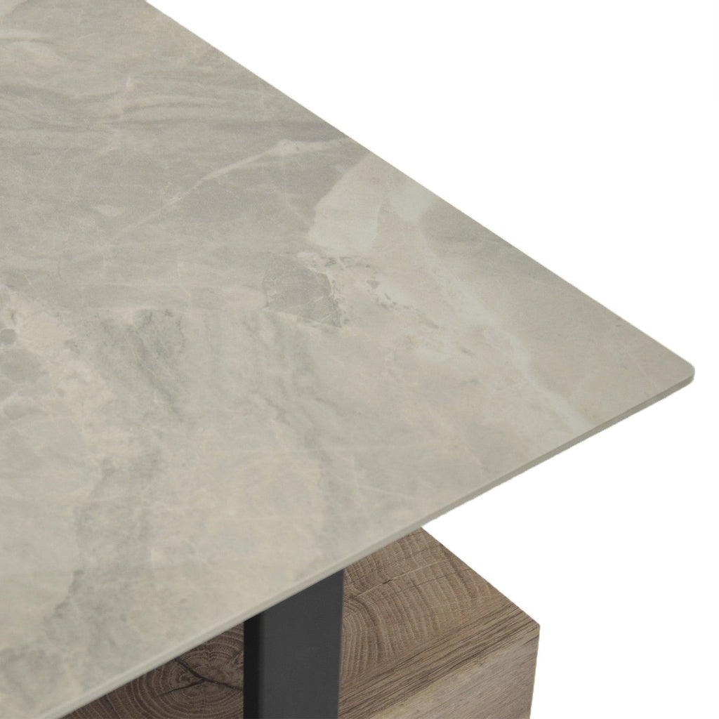 Mesa centro Jaded gris