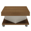 Mesa centro Sahara café-beige