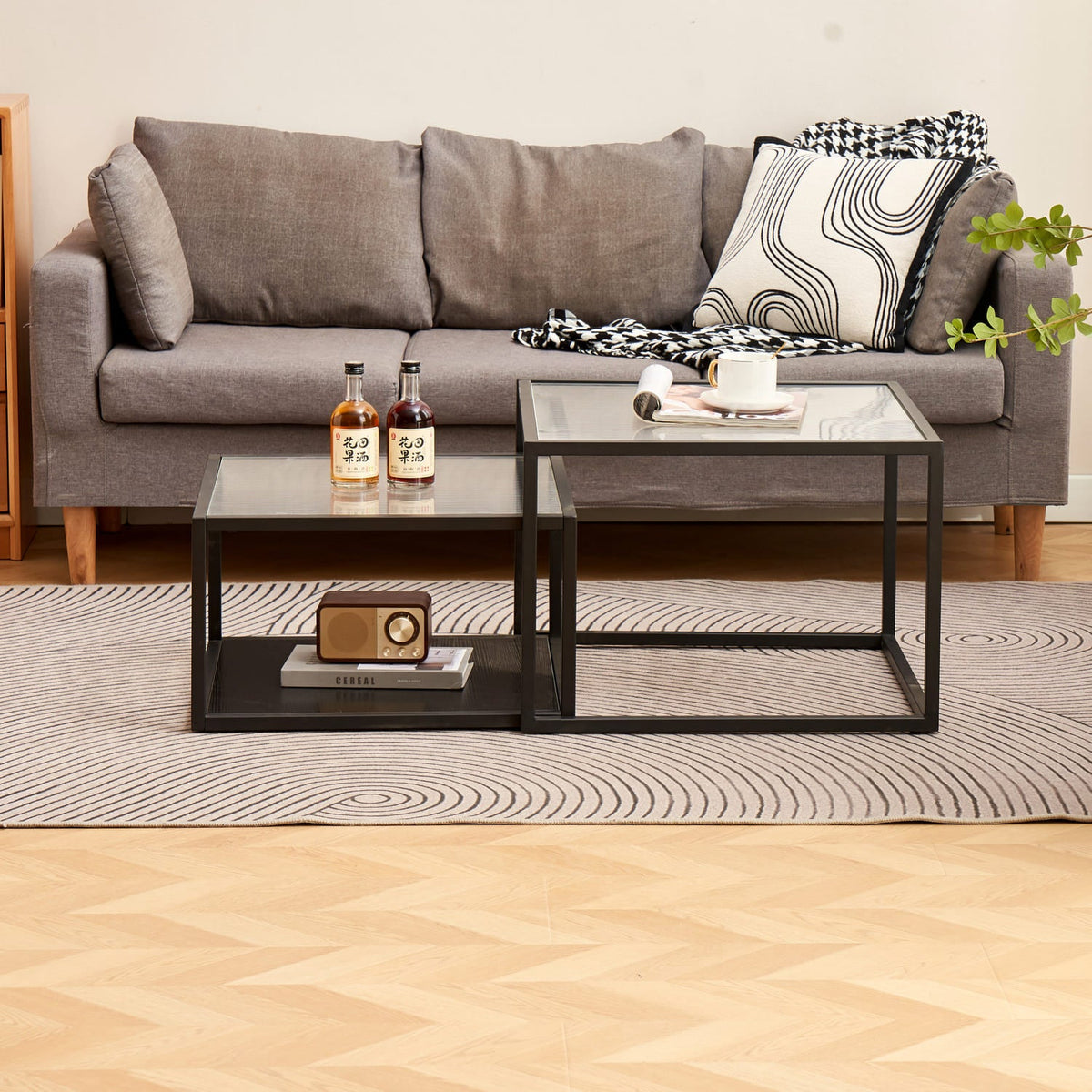 Mesa centro Soria set de 2