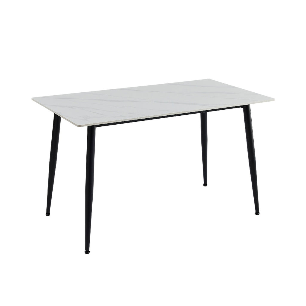Mesa Comedor Khissa 4 Puestos Blanco Mate