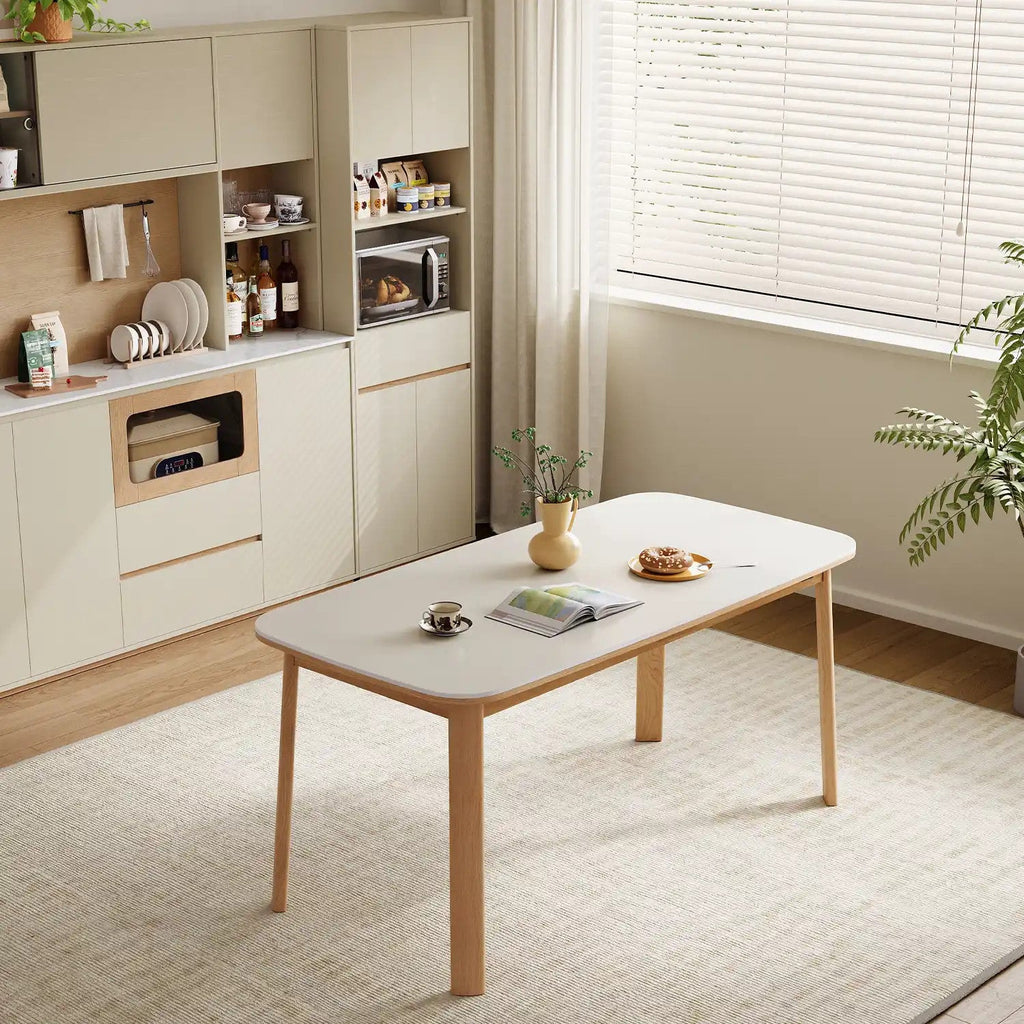 Mesa comedor 4 puestos Nova blanco