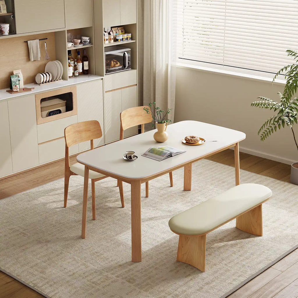 Mesa comedor 4 puestos Nova blanco