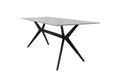 Mesa comedor 6 puestos Akila gris mate