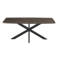 Mesa comedor 6 puestos Bonaire negro