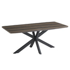 Mesa comedor 6 puestos Bonaire negro