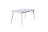 Mesa comedor 6 puestos Concord blanco
