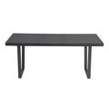 Mesa comedor 6 puestos Marcelo negro