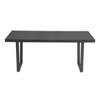Mesa comedor 6 puestos Marcelo negro