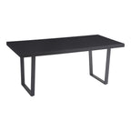 Mesa comedor 6 puestos Marcelo negro