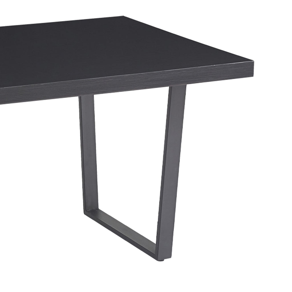 Mesa comedor 6 puestos Marcelo negro