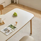 Mesa comedor 6 puestos Nova blanco