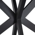 Mesa comedor 6 puestos Verona negro