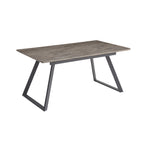 Mesa comedor extensible Shelton gris