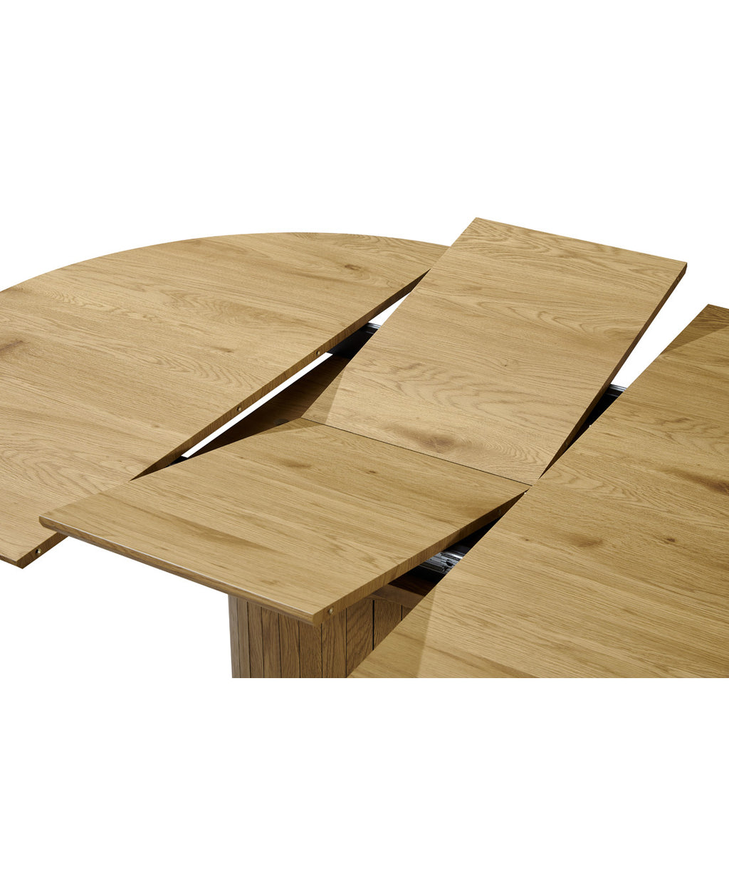 Mesa comedor redonda 4 extensible puestos Maui