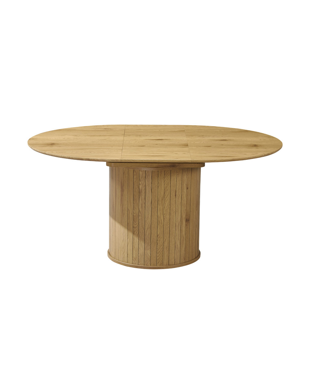 Mesa comedor redonda 4 extensible puestos Maui