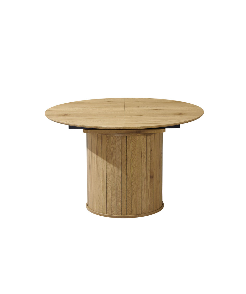 Mesa comedor redonda 4 extensible puestos Maui