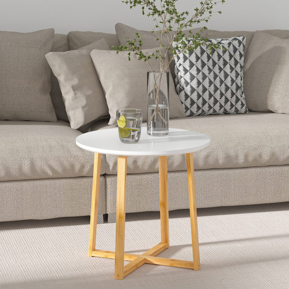 Mesa de centro bambú 50cm