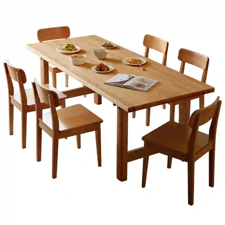 Mesa de comedor  6 puestos madera