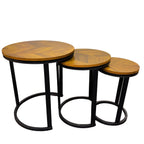 Mesa lateral Lizzie set de 3