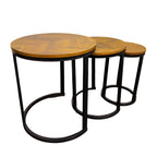 Mesa lateral Lizzie set de 3
