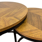 Mesa lateral Lizzie set de 3