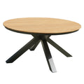 Mesa Terraza Asturias teca aluminio gris 150cm