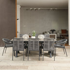 Mesa Terraza extensible Sultán gris 202-263cm