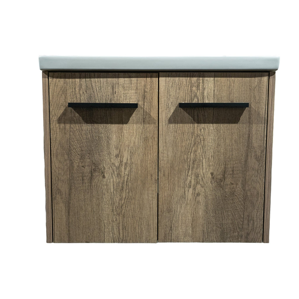 Mueble de Baño Sena 2 Puertas 60 cm con lavamanos y espejo