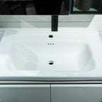 Mueble de Baño Volga 2 puertas 60 cm con lavamanos y espejo