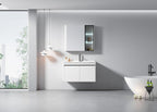 Mueble de Baño Volga 2 puertas 80 cm con lavamanos y espejo