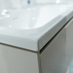 Mueble de Baño Volga 2 puertas 80 cm con lavamanos y espejo