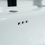 Mueble de Baño Volga 2 puertas 80 cm con lavamanos y espejo
