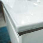 Mueble de Baño Volga 2 puertas 80 cm con lavamanos y espejo
