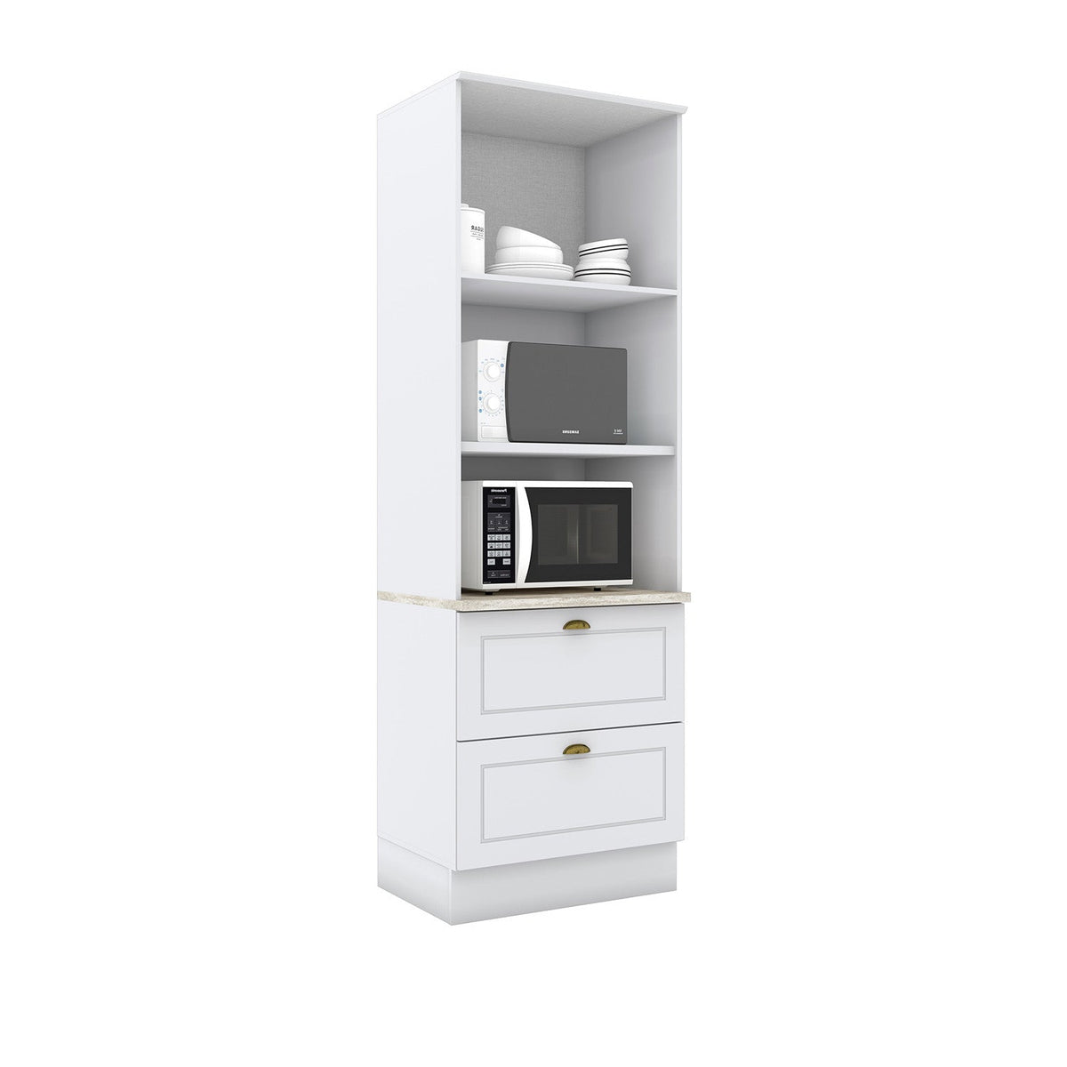 Mueble horno Americana blanco 71.5cm