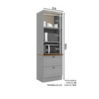 Mueble horno Americana gris 71.5cm