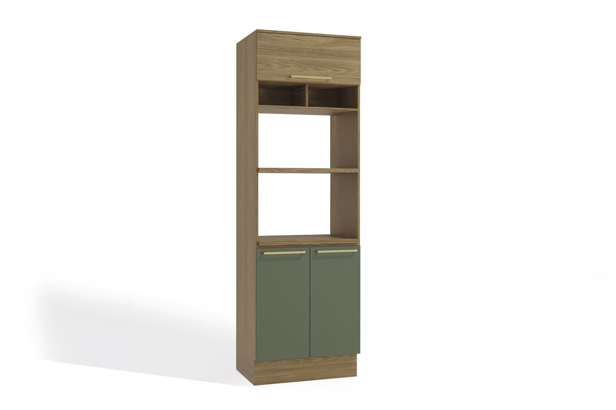Mueble horno Botanic verde 70cm