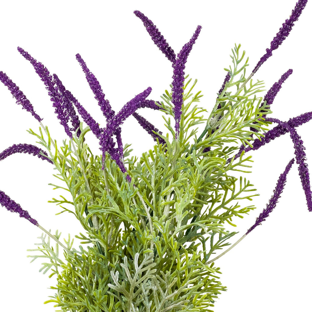 Pasto artificial morado 51cm