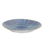 Plato bajo rayas 17,8cm