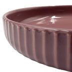 Plato hondo Comacchio morado 20cm