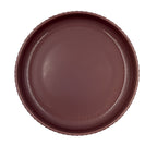 Plato hondo Comacchio morado 20cm