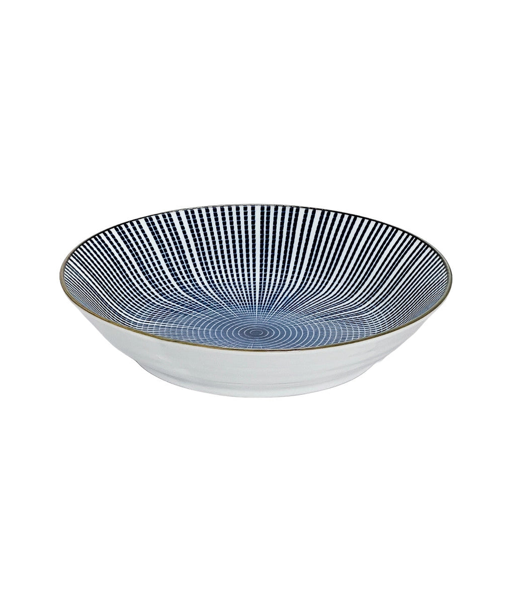 Plato hondo rayas 15,2cm