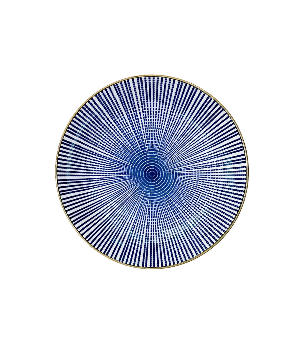 Plato hondo rayas 15,2cm