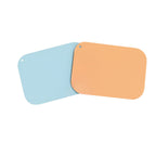Plato infantil silicona con individual 31x22 cm