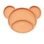 Plato infantil silicona con ventosas 24x17 cm